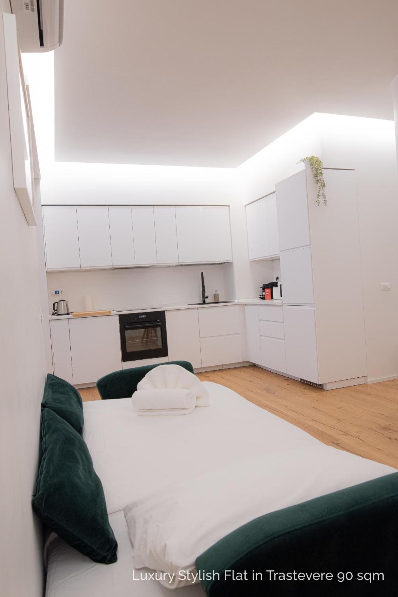 La Dolce Vita - Luxury Stylish Flats In Trastevere 70-90Sqm Roma Exterior foto
