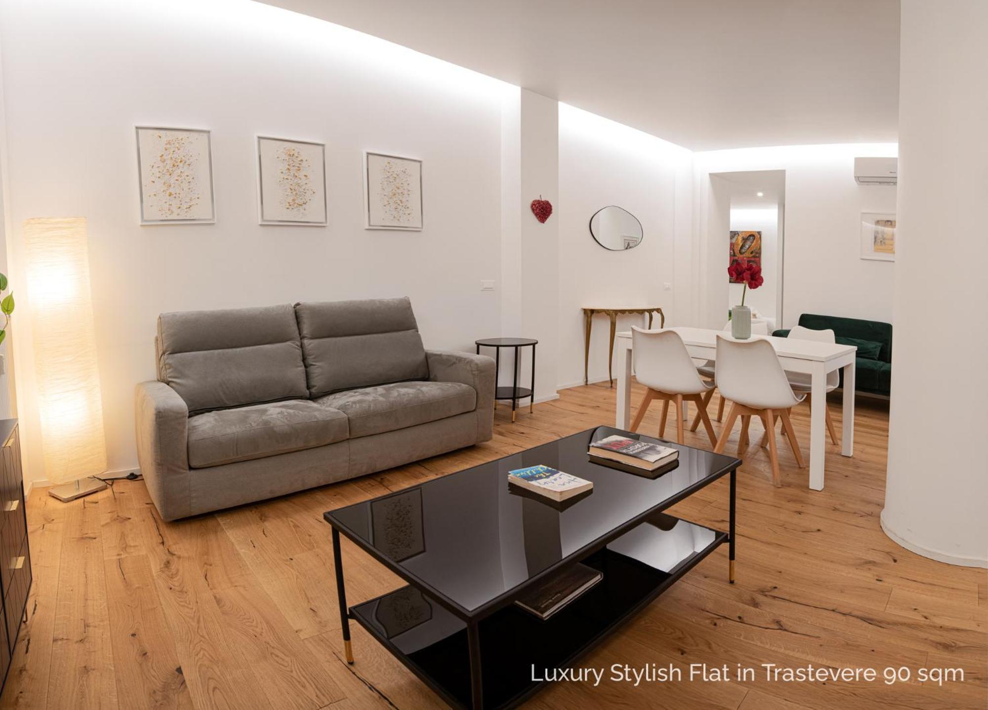 La Dolce Vita - Luxury Stylish Flats In Trastevere 70-90Sqm Roma Exterior foto