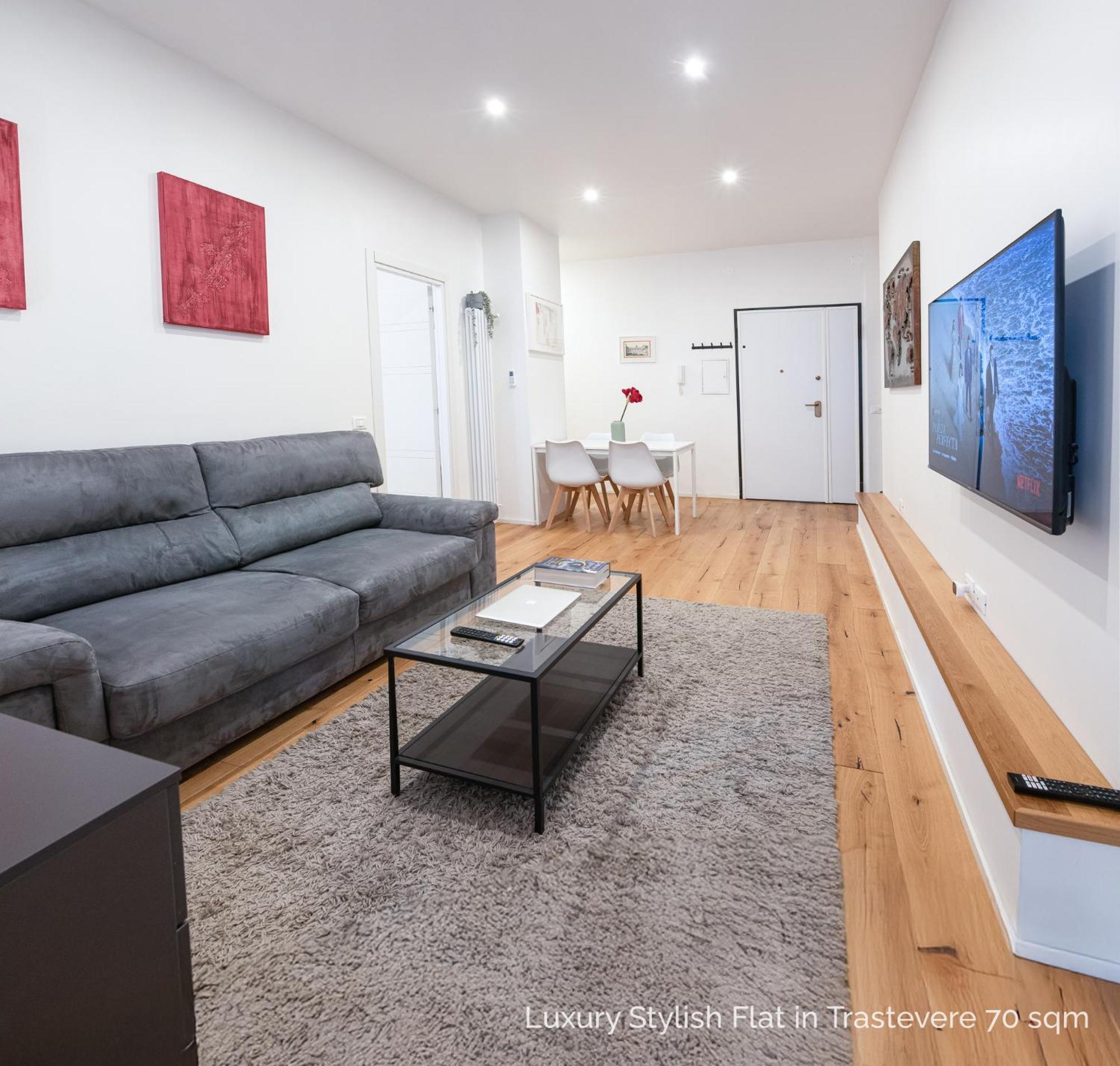 La Dolce Vita - Luxury Stylish Flats In Trastevere 70-90Sqm Roma Exterior foto